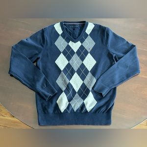 Tommy Hilfiger Argyle BlueSweater